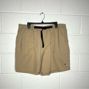 < Men’s Champion Belted “Take A Hike” Shorts >